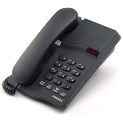 Interquartz Analogue Phone 9330 Black
