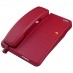Interquartz Programmable Telephone Red